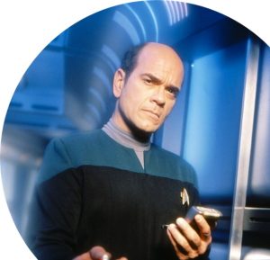 Actor Robert Picardo portrayed the EMH virtual doctor in Star Trek Voyager. MCARE is building an AI space doctor for real.
